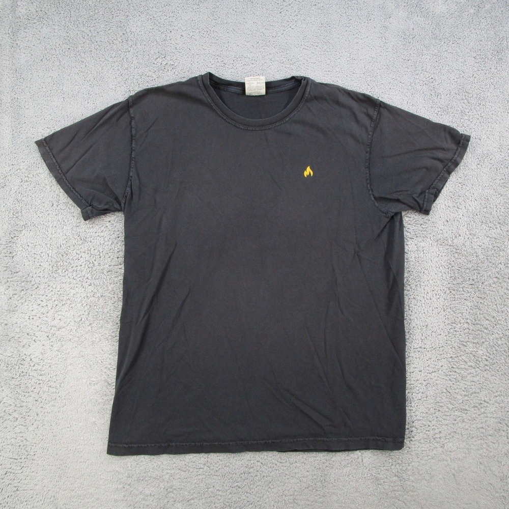 Comfort Colors Matchhead Kalamazoo Michigan T-Shirt Mens Large Black Graphic Tee